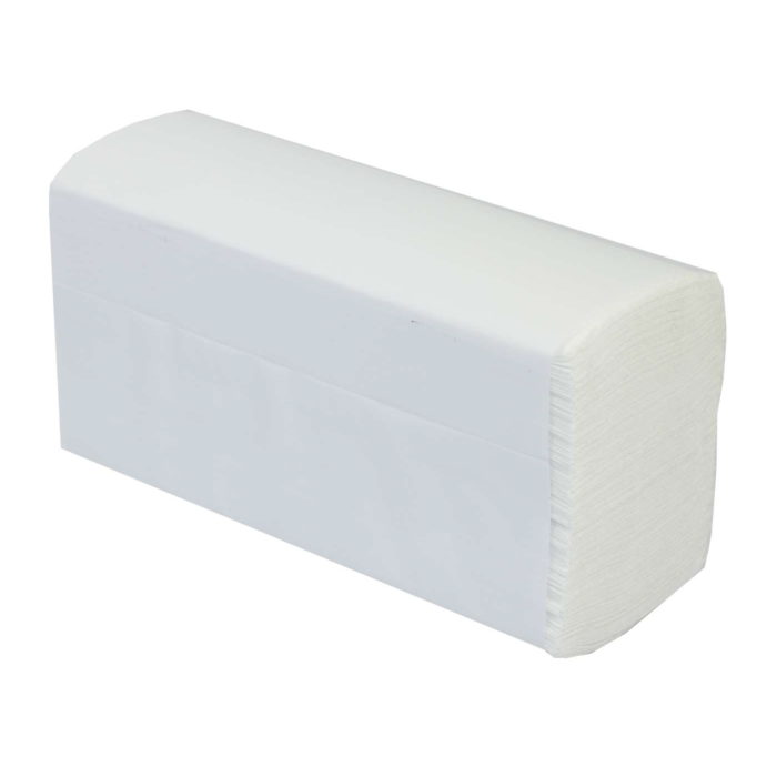 Z-Fold Hand Towels White 2-Ply (3000 Sheets)