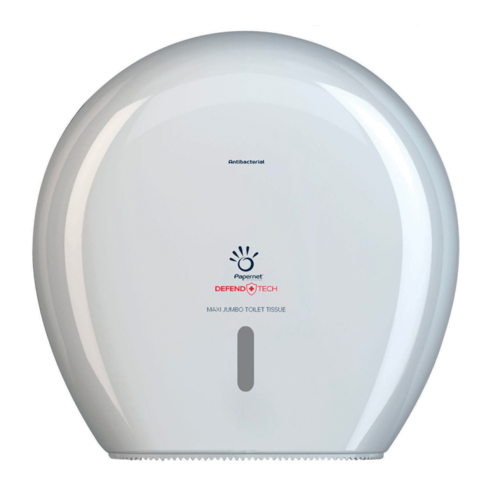 Papernet Maxi Jumbo Toilet Roll Dispenser White