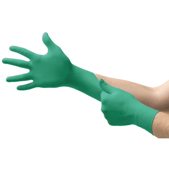 Ansell Touch N Tuff Nitrile Gloves 92-500 (100 Box) - Image 2
