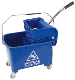 Blue Microspeedy Bucket & Wringer - 20L