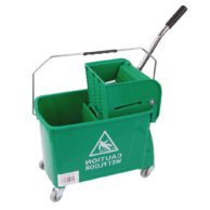 Microspeedy Mop Bucket & Wringer 20L - Green