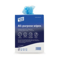 All Purpose Antibacterial Wipes on a Roll Blue (200sh)
