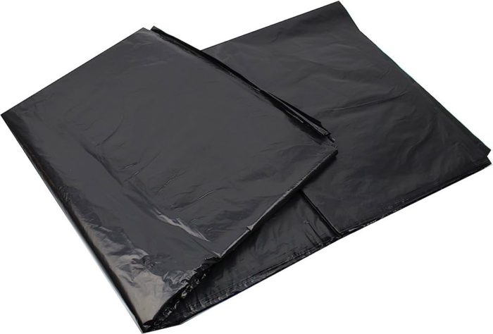 Black Wheelie Bin Liners 240L (100 sacks)