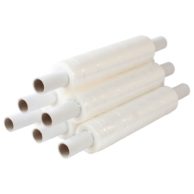 Clear Hand Pallet Wrap Extended Core 400mm x 200m 17mu