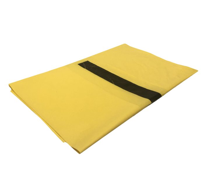 Yellow Tiger Stripe Bin Liners (1000 liners)