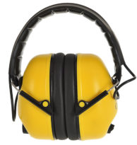 Folding Yellow Ear Defender SNR 32