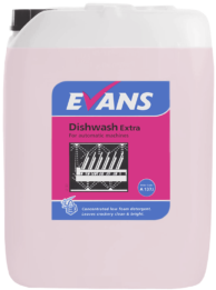 Evans Dishwash Extra Automatic Machine Detergent 20L