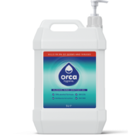 Orca Instant Alcohol Hand Sanitiser Gel 5L (With Pump)