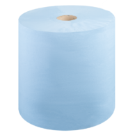 Blue Industrial Wiper Rolls 2-Ply 400m (2 Rolls)