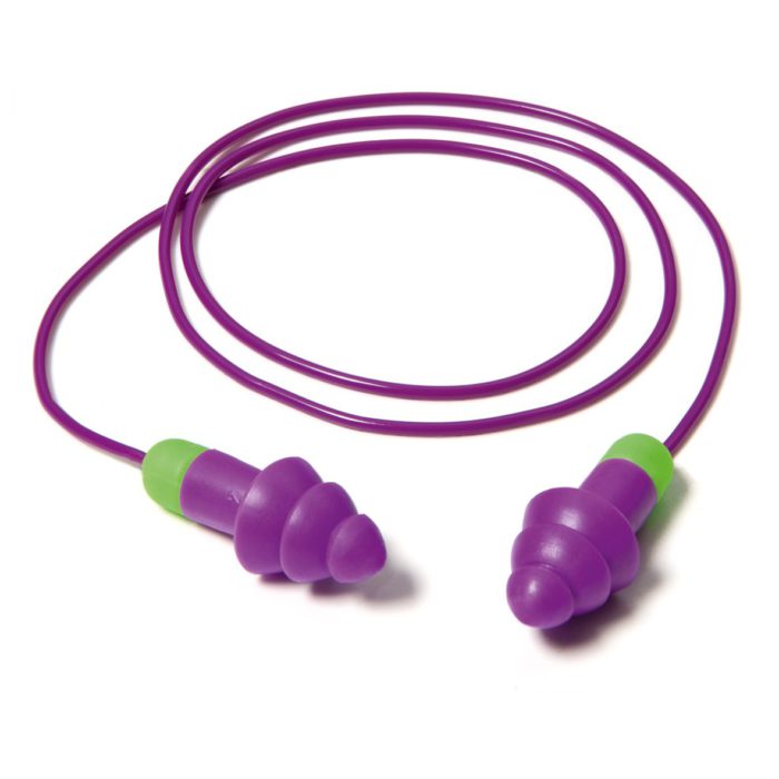 Moldex Rocket Reusable Corded Ear Plugs (50 Pairs)