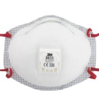 3M 8833 Valved Disposable Mask FFP3 (10 Box)