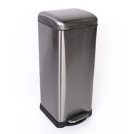 Soft Close Stainless Steel Pedal Bin 30L