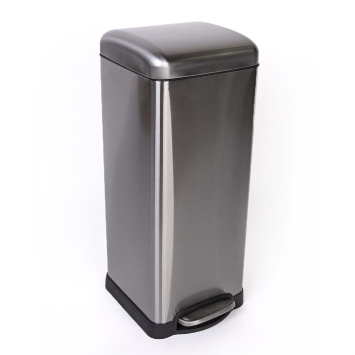 Soft Close Stainless Steel Pedal Bin 30L