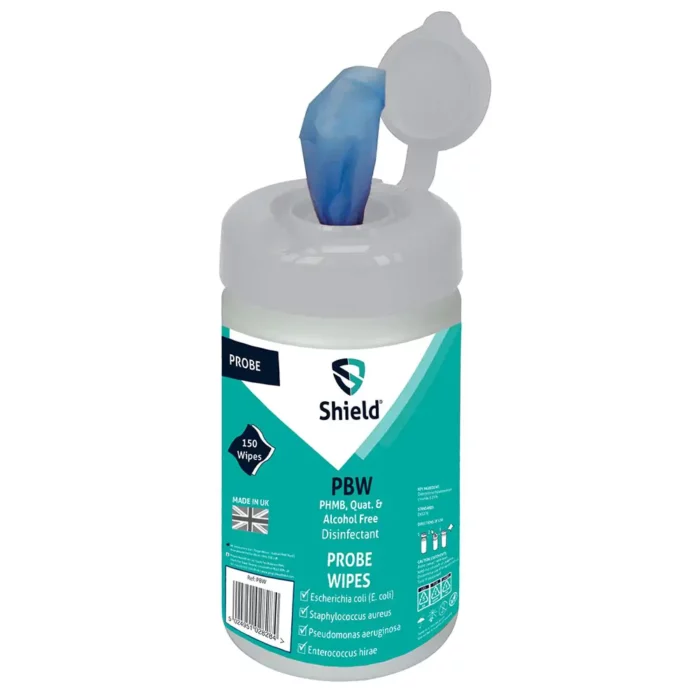 Shield Disinfectant Probe Wipes (200 Wipes)