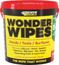 Everbuild Multi-Use Wonder Wipes Monster Tub (500 Wipes)