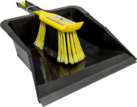 Bulldoze Heavy Duty Dustpan & Brush Set