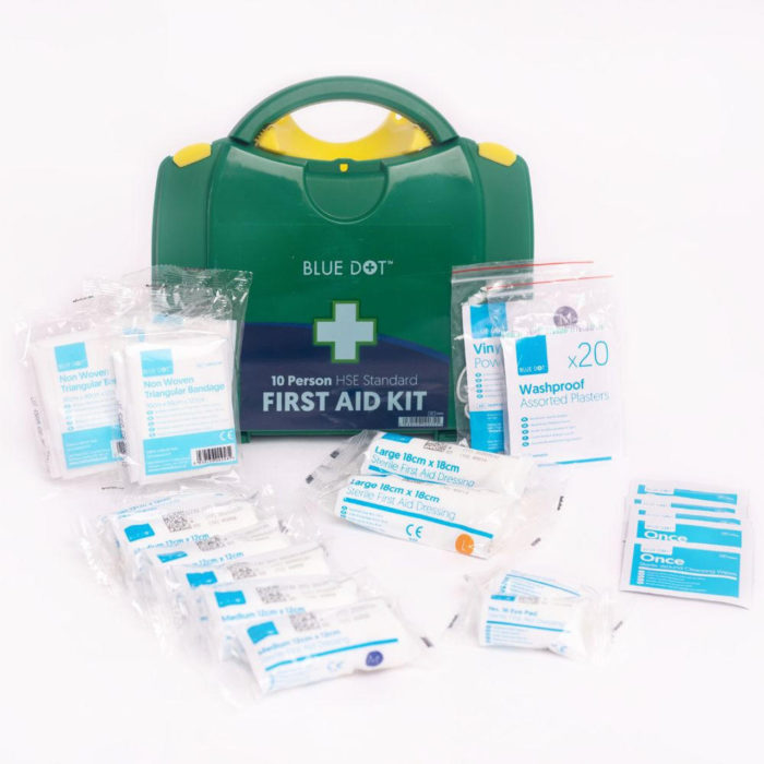 Blue Dot HSE First Aid Kits 1-10 People - Image 2