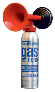 120 DECIBEL GAS HORN
