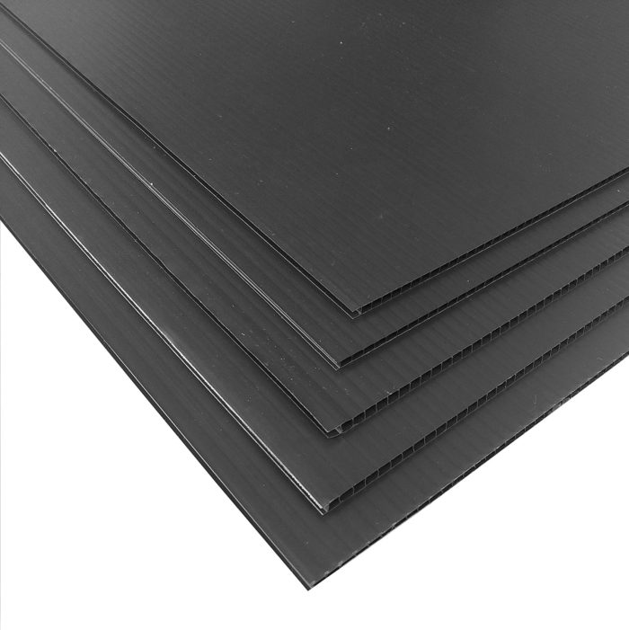 Correx Protection Sheet Black 2.4m x 1.2m x 2mm