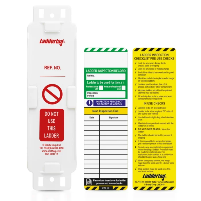 Ladder Tag Kit (10 Holders, 10 inserts, 1 pen)