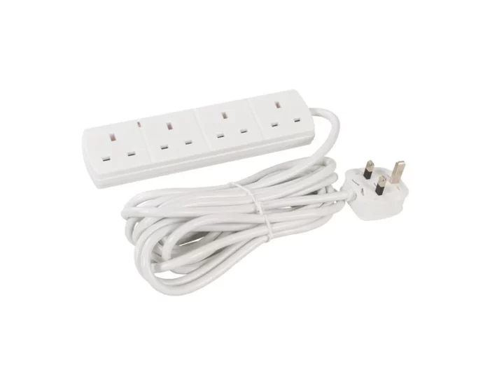 Powermaster Extension Lead 4-Gang 5m