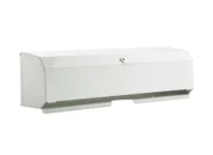 20" White Metal Couch Roll Dispenser