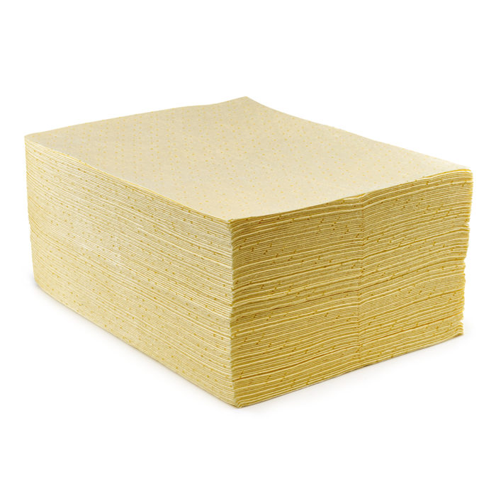 Ecospill Premier Chemical Absorbent Pads (100 Pack)