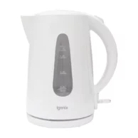 Igenix White Plastic Kettle 1.7 Litre