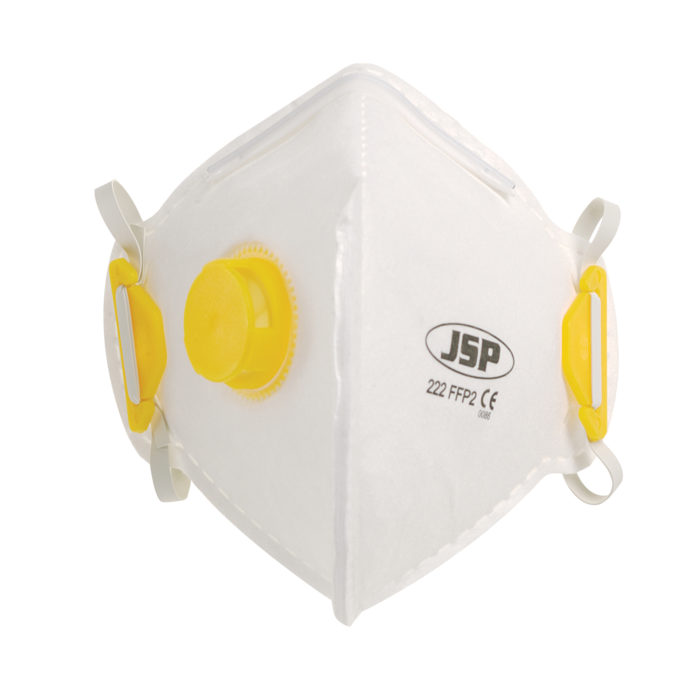 JSP Flat Fold Disposable Mask FFP2 (10 Box)