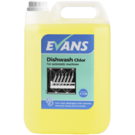 Evans Dishwash Chlor Automatic Machine Detergent 5L