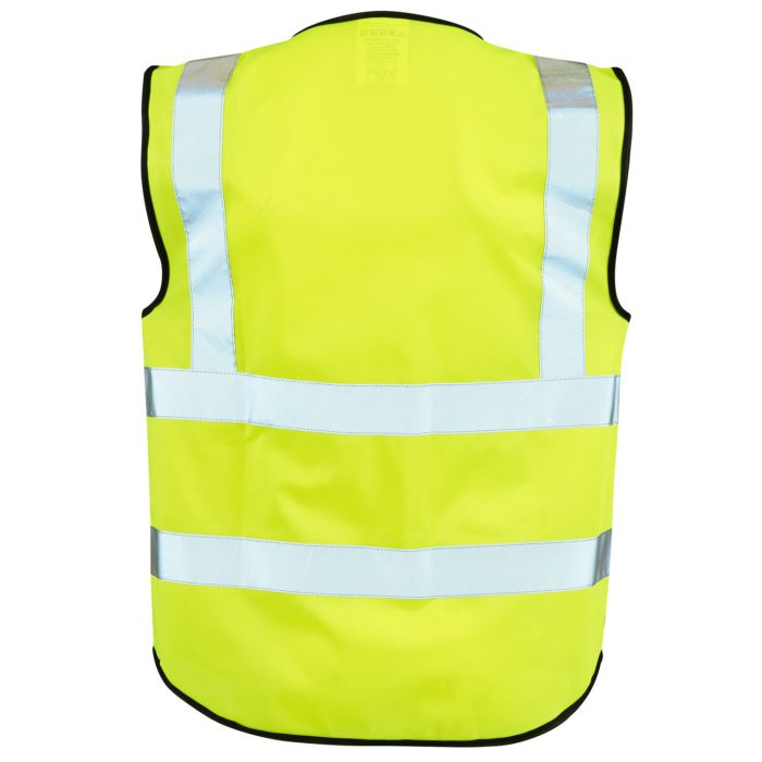 Yellow Hi-Vis Executive Vest EN ISO 20471 - Image 2