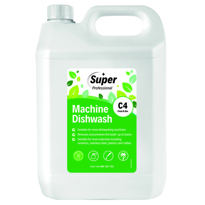 Super C4 Machine Dishwash Detergent 5L