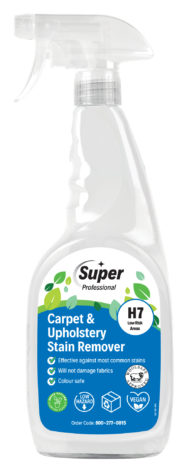 Super H7 Carpet & Upholstery Stain Remover 750ml
