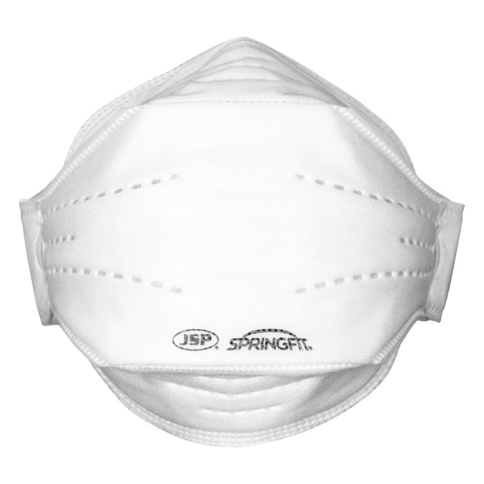 JSP SpringFit™ Non-Valved Fold Flat Disposable Mask FFP2 (10 Box)