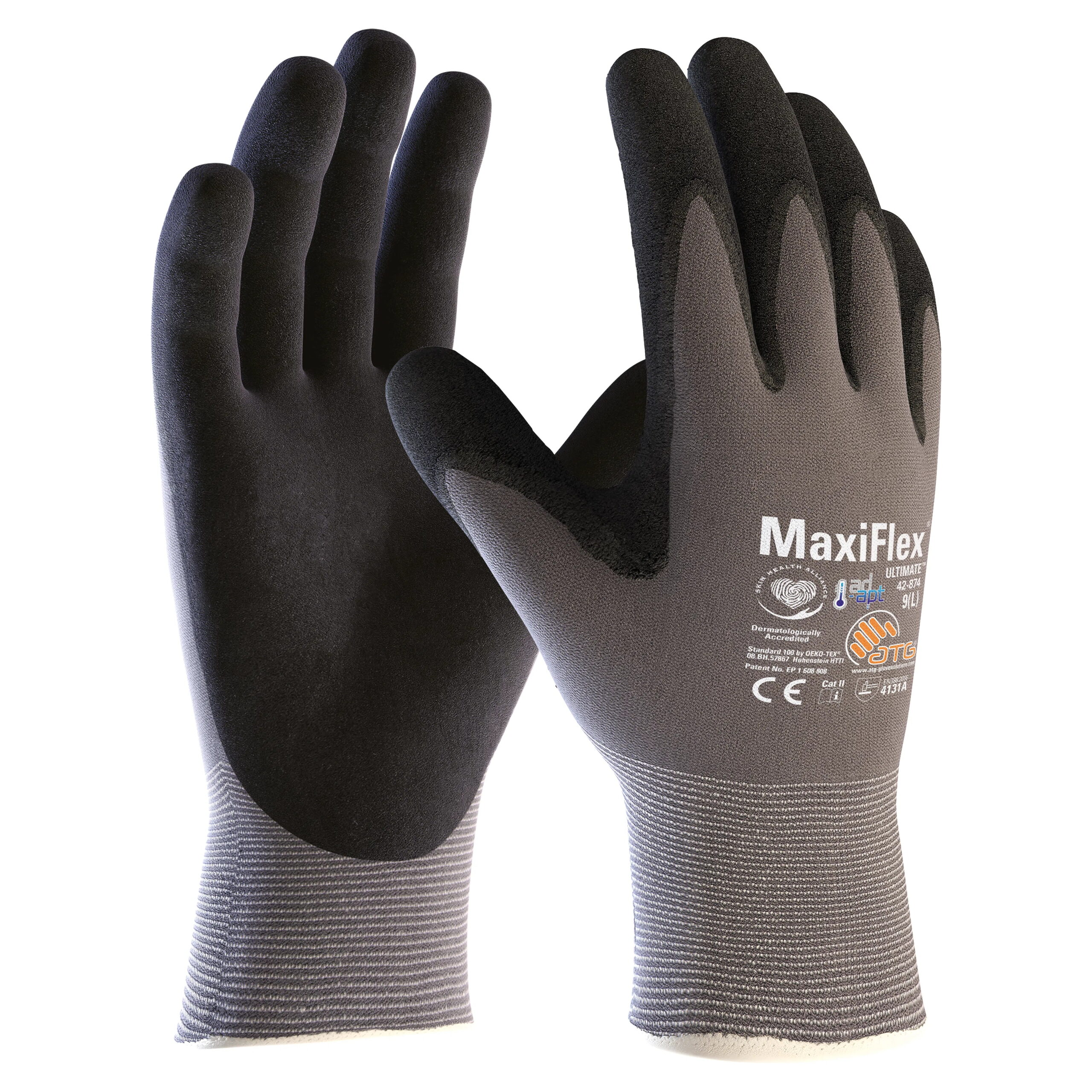 MaxiFlex Ultimate Palm Coated Handling Gloves 42-874